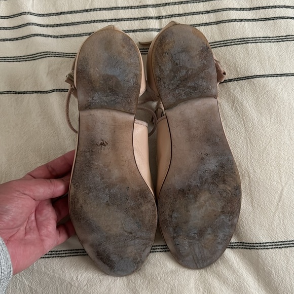 Zara basic collection Strappy Leather Sandals - Picture 7 of 7